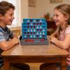 Fun 3D Printing Board Game - Four-in-a- Game. Spiral-shaped Game Pieces. Foldable For Easy Storage. Play As A Two-player Game.