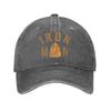Iron Unisex Baseball Cap Unisex Hats Women Visor Protection Snapback Iron Unisex Caps