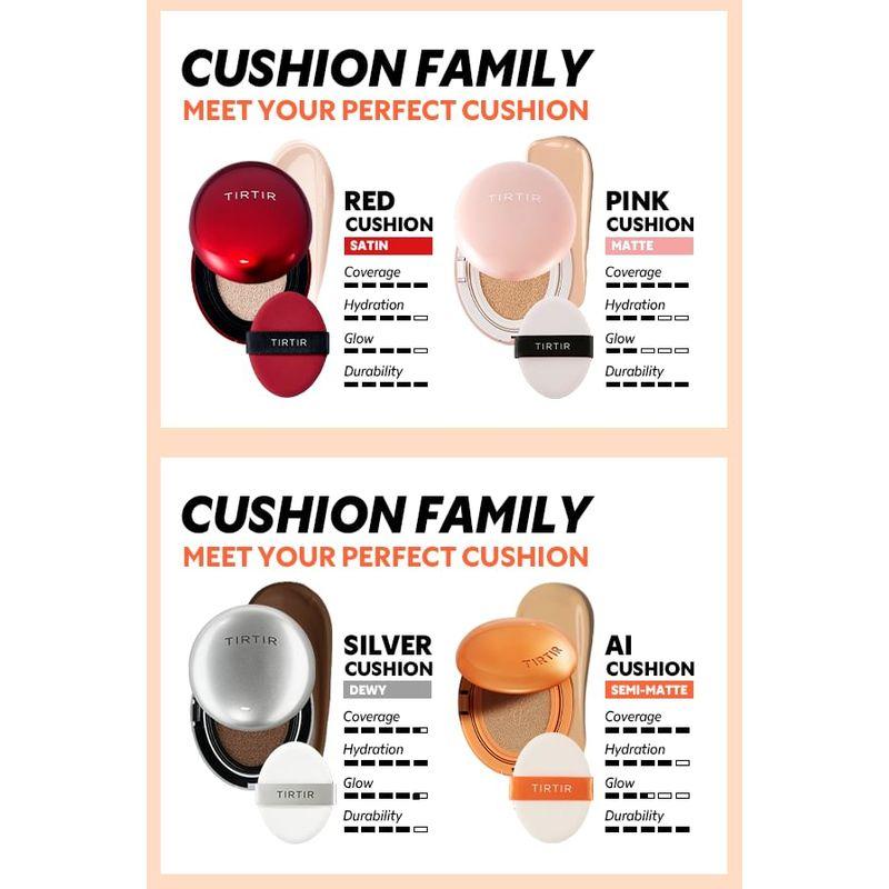 TIRTIR - Mask Fit AI Filter Cushion Mini - 15 Colors