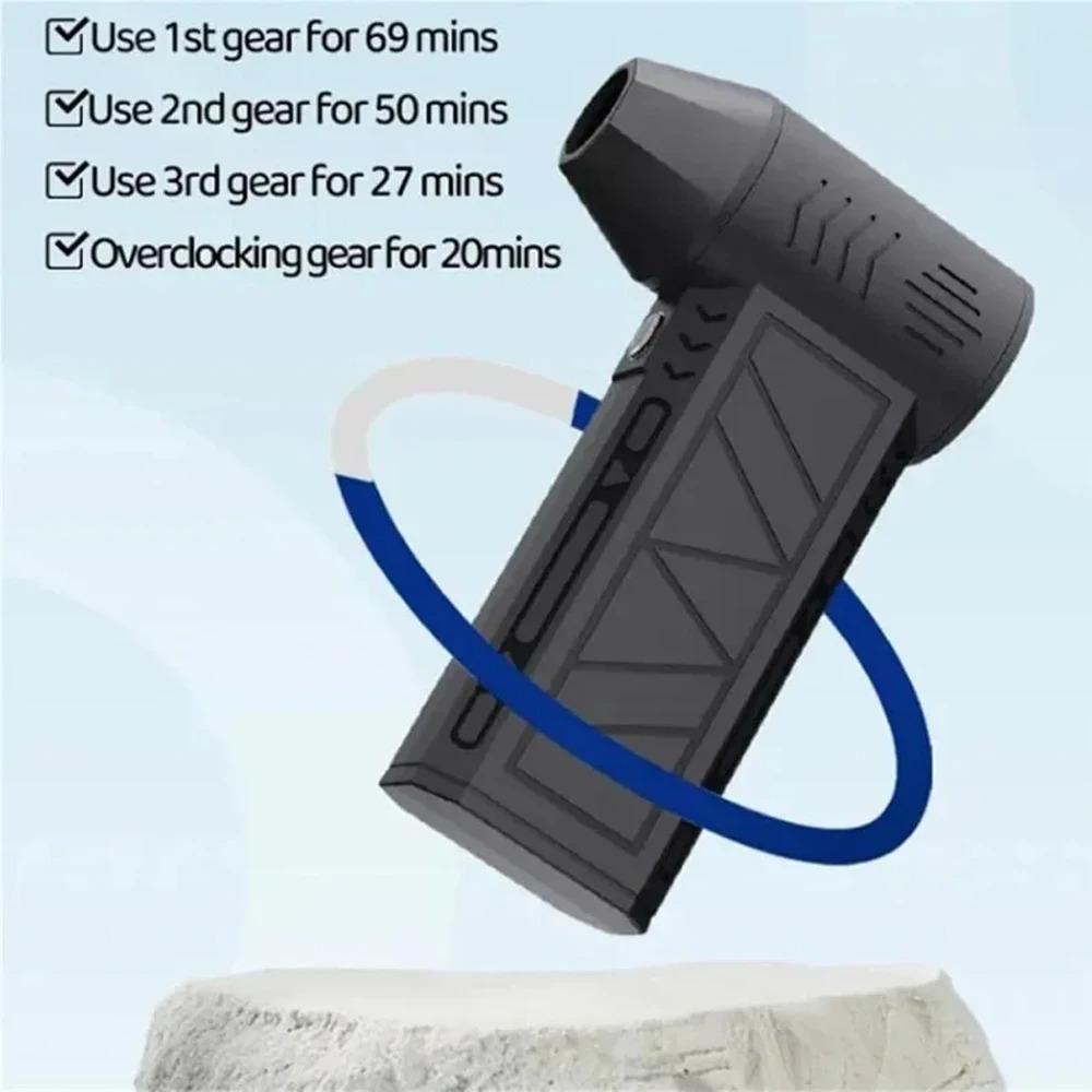 Turbo Jet Blower 130000RPM Powerful Air Blower Brushless Motor Turbo Fan Jet Fan Cleaning Air Duster Blower Air Puissant Tool