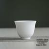 Yingqing Celadon Gongfu Tea Tasting Cup - White Porcelain with Logo