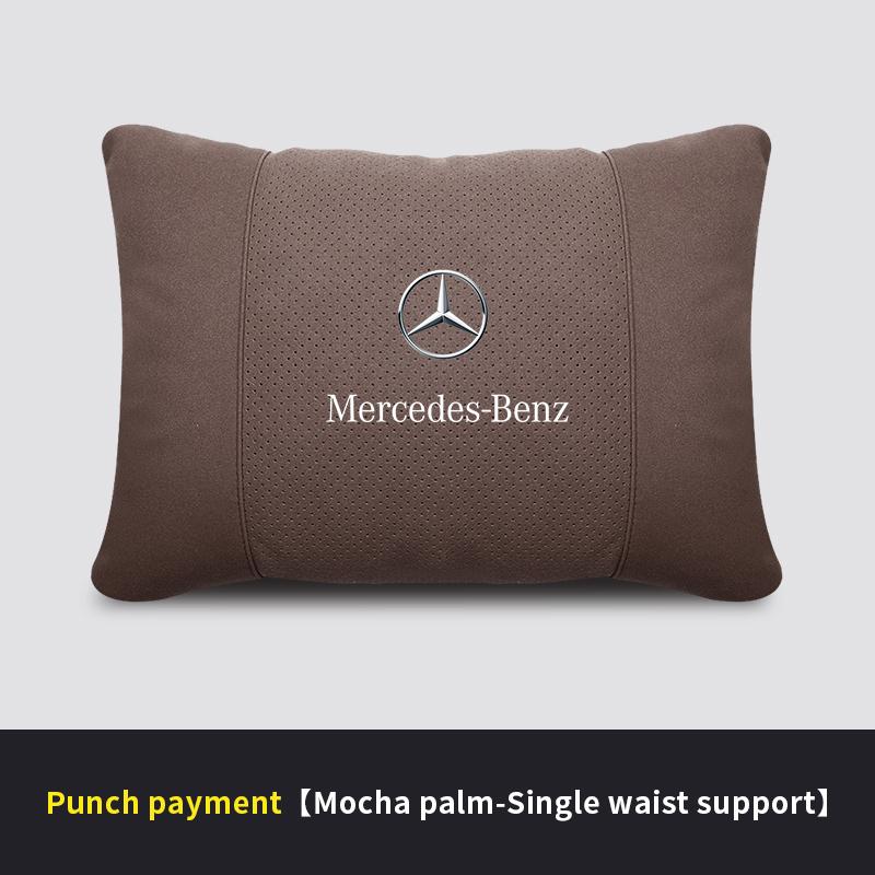 Car Sticker Mercedes Benz A B C E S V Class GLB GLC GLE Sprinter Pilot SLK SLC W203 W204 ML Car Headrest Neck Support Seat Soft