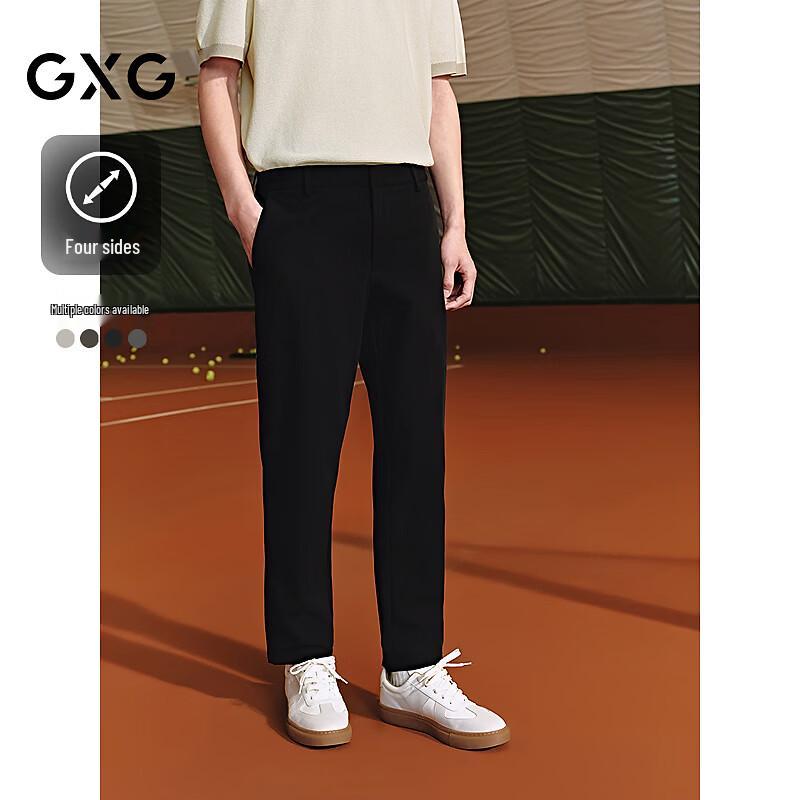 GXG Men s Four-Way Stretch Straight-Leg Casual Suit Pants 185 XXL
