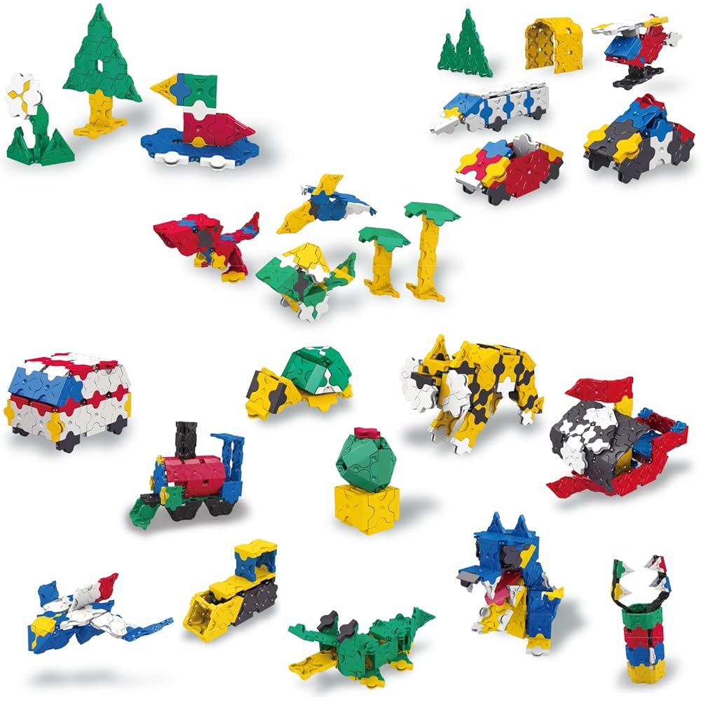 Yoshiritsu LaQ Basic Educational Toy Building Blocks 400 Pieces First Set