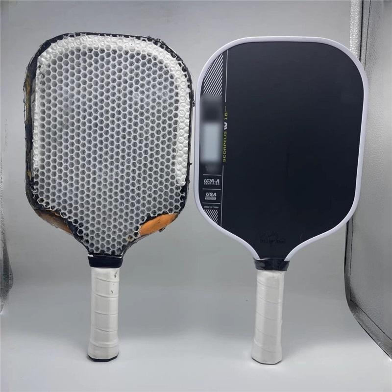 4th Gen Core Thermoformed T700 Carbon Fiber Pickleball Paddle Tournament Grade Professional Sports Racket