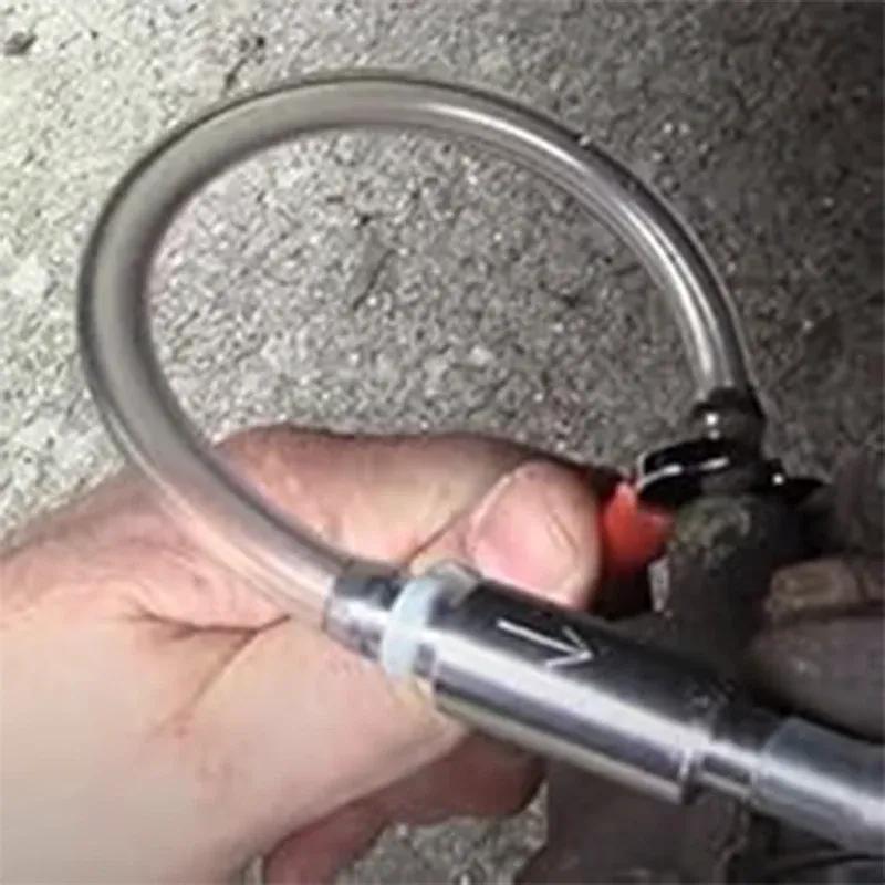 Hydraulischer Bremsenentlüftungsschlauch Werkzeug Verriegelbar Kfz-Bremsflüssigkeitsentlüfter Entlüftungsschlauch Mit Rückschlagventil