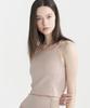 Poete Leaf Sleeveless Crop Top - Pink