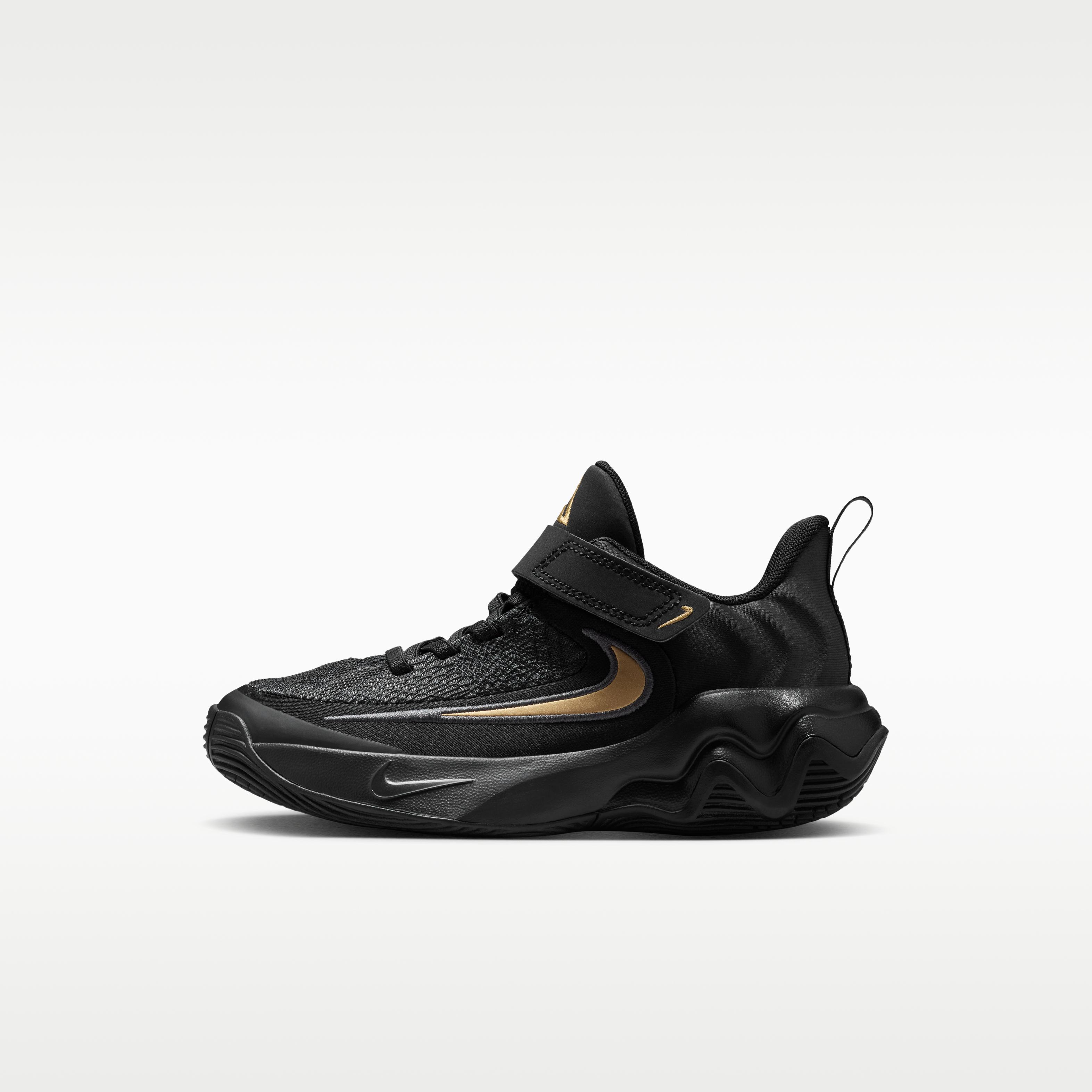 Nike Giannis Immortality 4 Black Metallic Gold (PS) 29.5