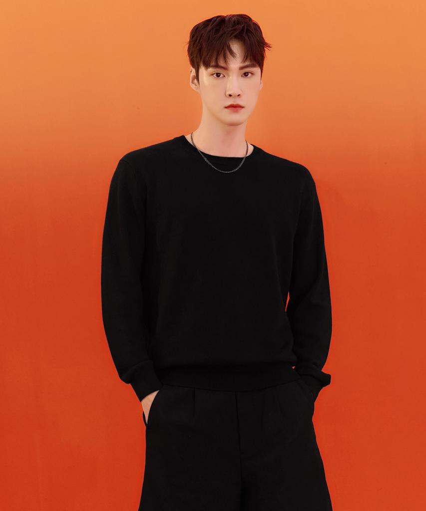 CHASECULT Men'S Basic Round Neck Knit-Cfzk5211C03