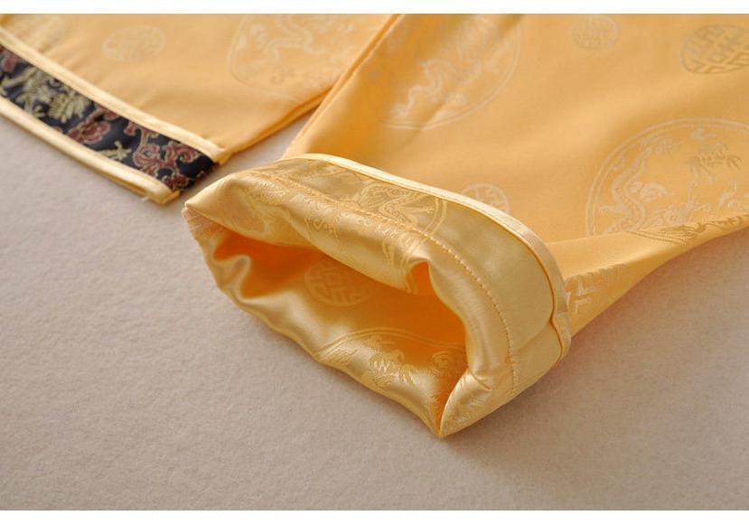 Completo Tang Suit Ricamato per Ragazzi con Drago – Stile Cinese per Esibizioni e Compleanno Kung Fu