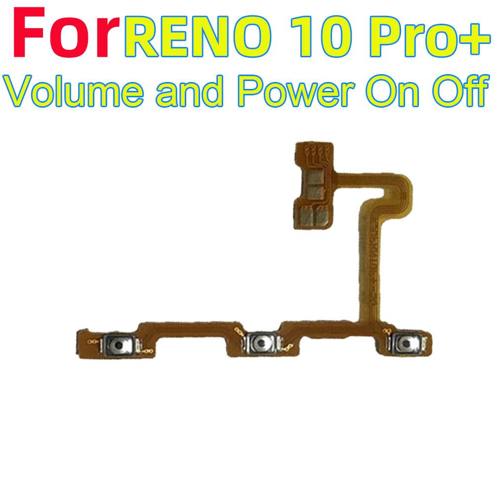 Power ON OFF Mute Switch Control Key Volume Button Flex Cable for OPPO Reno 10 Pro + 5G / Reno 10 Pro Plus 5G Power On Off Volume Power Volume