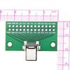 1Pcs Type C 24P 2.54Mm Connector Socket Type-C Male To Female Usb 3.1 Test Pcb Board Adapter For Data Line Wire Cable Transfer