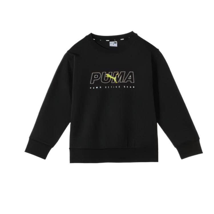 PUMA Sweatshirt Black Children Aged 3 7 Years Old 950115-01 110