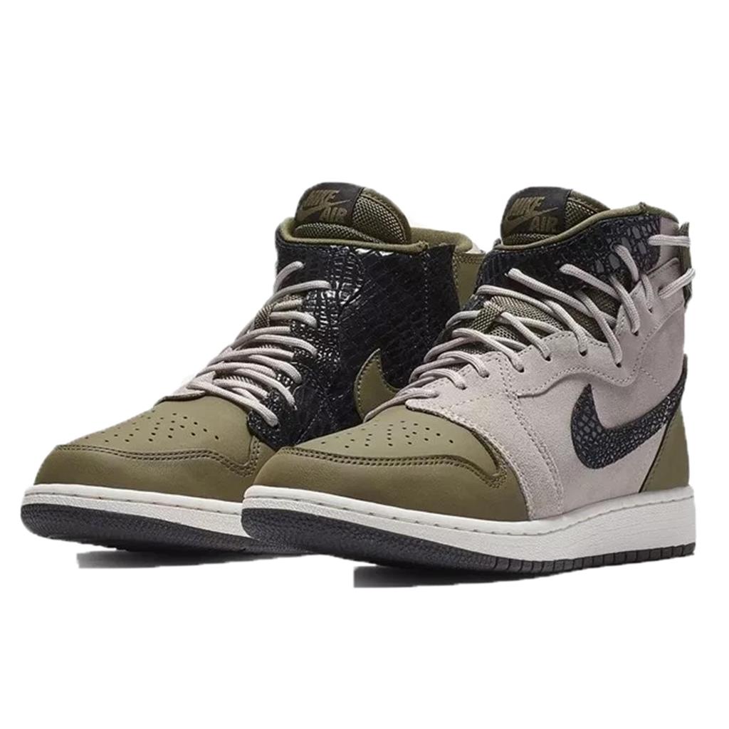 Jordan 1 Rebel XX Olive Canvas Moon Particle Women's AR5599-300