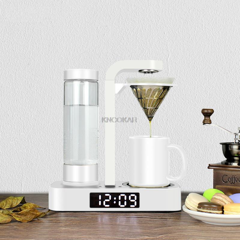220V 600w 500ml Spray Drip type clock coffee maker Tea pot coffee machine High borosilicate glass stainless steel filter