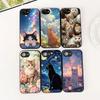 Cover for Xiaomi Redmi Note 12 11 10 A3 Pro 10A 10C 12C Note12 5G 4G Casing Silicone Phone Case Comics Meow Kitten Cat