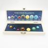 Nine Planets Of The Solar System Ornaments, Crystal Gemstone  Specimens, Round Desktop Planet Ornaments.