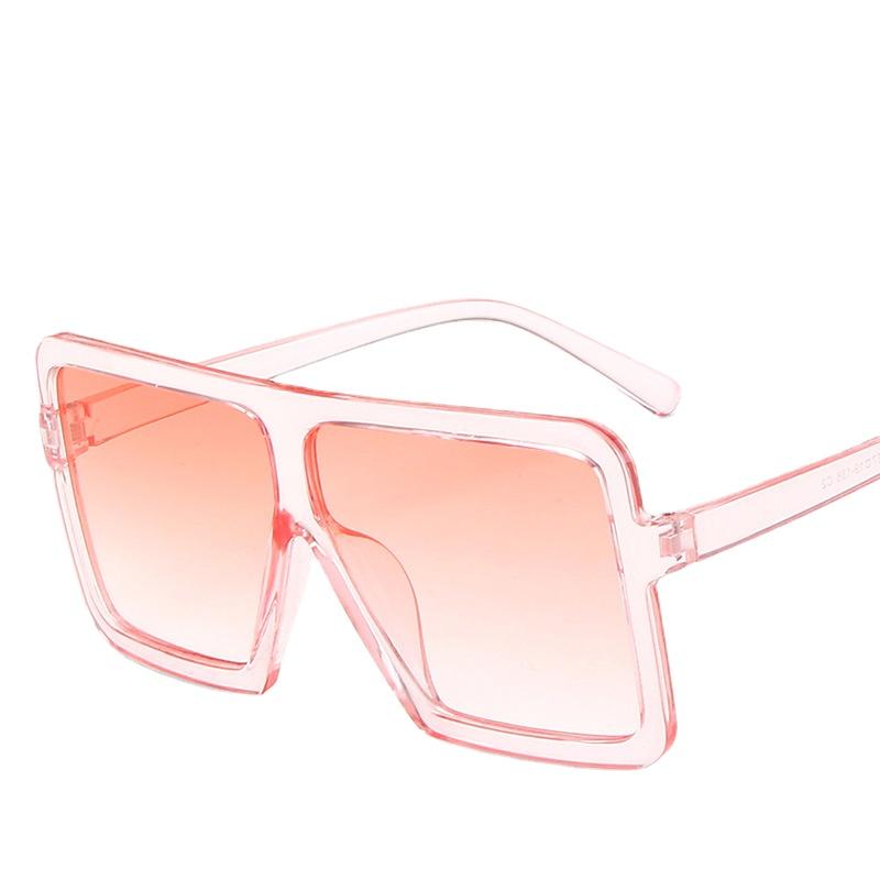 

Oversized Shades Sunglasses Woman Black Fashion Square Big Frame Sun Glasses Female Vintage Jelly Color Glasses Unisex as shows