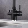 ULA Filtered Kitchen Faucets Hot and Cold Drinking Water 3-ways Filter Kitchen Sink Mixer 360 Rotation Taps