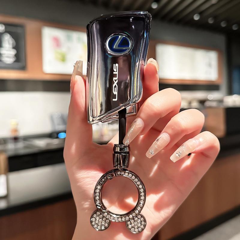 THQP1 TPU Car Remote Key Cover Case For Lexus NX ES UX US RC LX IS 250h RX 350h LS 450h 260h 300h UX200 LM350H LM500H Auto Accessories