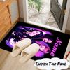 Custom Name Kpop Aesthetic Collage Carpet, Chair Rug,Area Rug for Office Bedroom Living Rooms Bedroom, Doormat Decor Christmas Fan Gifts