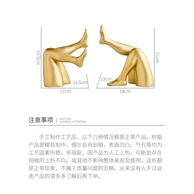 Modern Abstract Human Figure Resin Bookend Sculpture Decor Living Room Office Desk Home