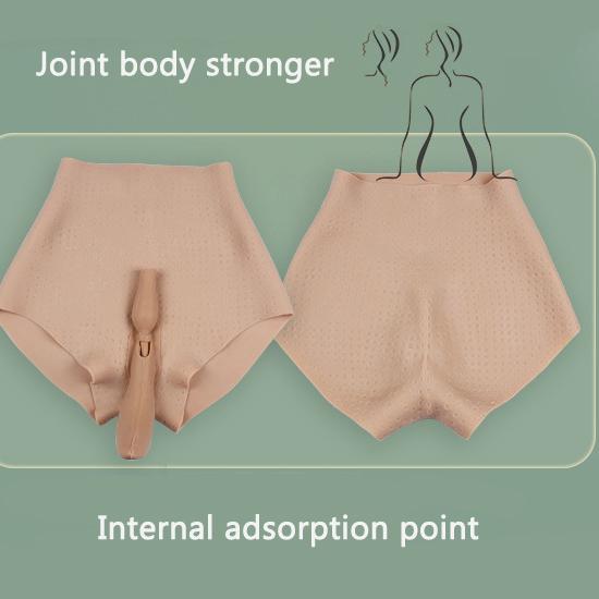 Faux vagin en silicone faux vagin pseudo fille travesti peut être inséré sous-vêtements faux vagin pour hommes