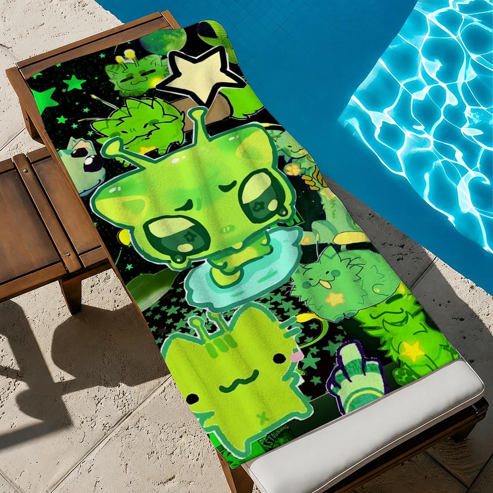 Game Gnarpy & Regretevator Towel Towel Beach Towel Oversized Quick Dry Towel Absorbent Soft Swim BeachTowels for Men Women