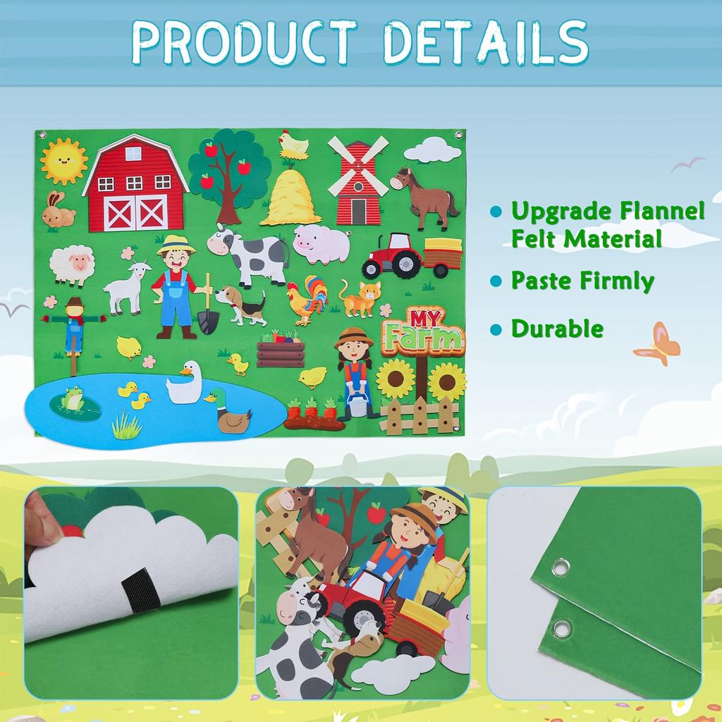 Farm Animal Storyboard Children's Puzzle Toy