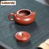110ml Elegant Yixing Purple Clay Teapot Master Handmade Pot Raw Ore Zhu Mud Tea Making Kettle With Infuser Zisha Teaset Supplies