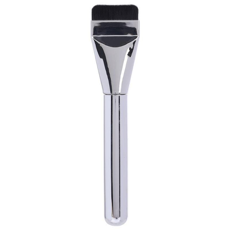 Aluminum Tube Ultra-Thin Foundation Brush,Apply makeup quickly and evenly,come with protected bag