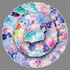 50 Starry Sky Cat Cartoon Stickers Cute Hand-drawn Kitten Decorative Water Cup Mobile Phone Hand Note Gu Card Stickers