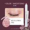 Belle Crayon Eyeshadow gloss made in official website of Kagayaku Cosmetics TA, one-coat, firmness, shine, crayon, (3 colors) (Pure Lavender), Japan,