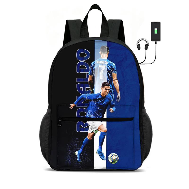 ONE PIECE Monkey D. Luffy 18.5inch Knapsack Animated Child Schoolbags for Boys Girls,Durable & Light Weight Bags for Pupil