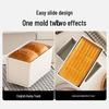 450g Carbon Steel Toast Bread Loaf Pan with Lid