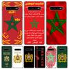 Marokko Flagge Reisepass Handyhülle Für Samsung Galaxy S26 Ultra S23 S24 S25 Edge S20 FE S21 S22 Plus Weiche Druckschale Cover Fundas