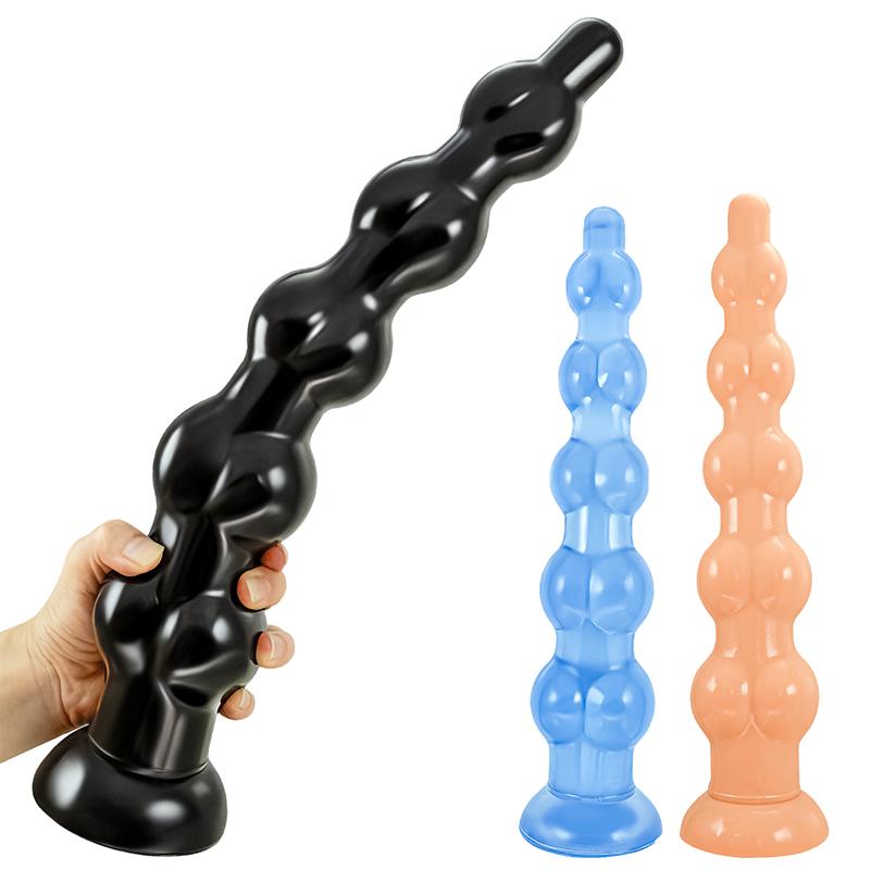 Riesiger Butt Plug Weicher Dildo Mit Saugnapf Weiblicher Masturbator G-Punkt Klitoris Massagegerät Vaginaler Stimulator Analer Plug Erotisches Sexspielzeug
