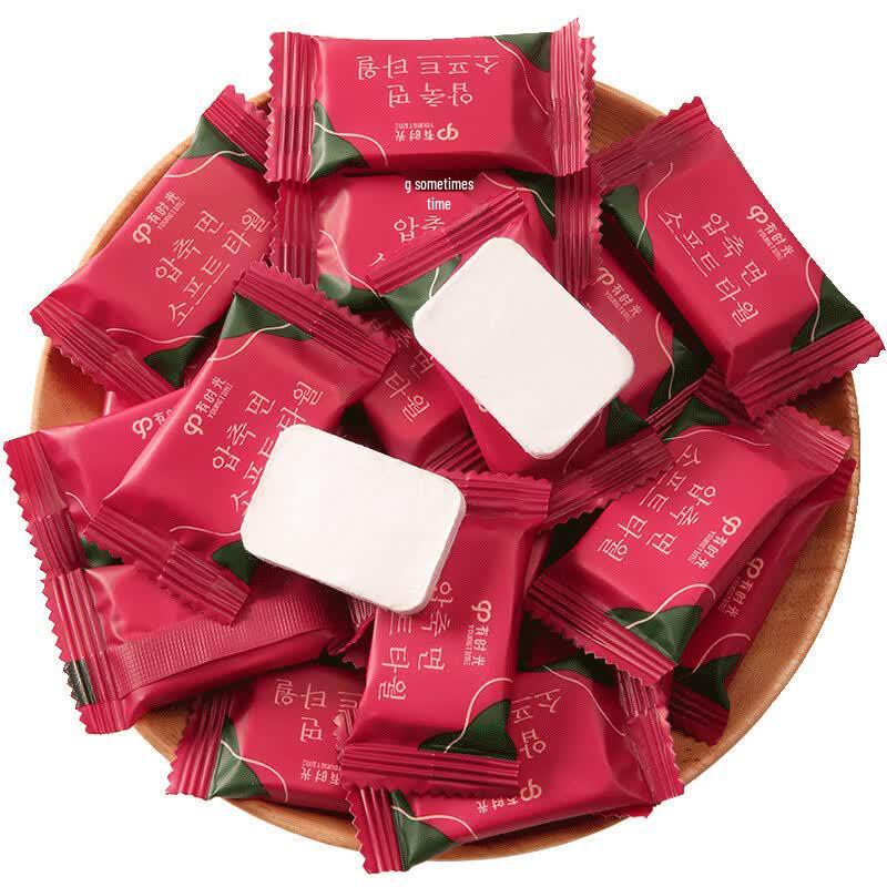 Portable Compressed Disposable Towels