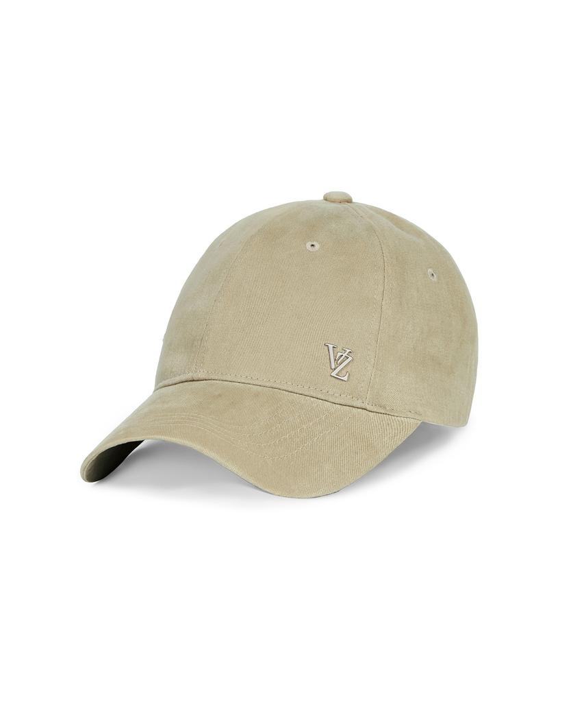Bajal Vz Minimal Studded Ball Cap Beige