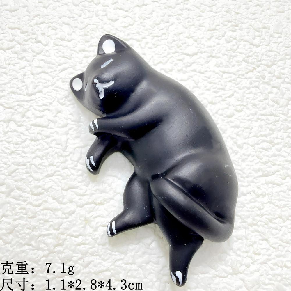DW93 5pcs Kawaii Resin Mini Sleeping Cat Mini Figures Miniature Things Statues Dollhouse Room Home Decor Items Desk Accessories