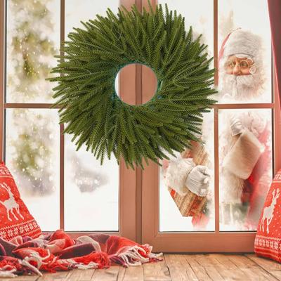 Artificial Simulation Wreath 50Cm Christmas Wreath Home Door Hanging Wreath Hotel Scene Arrangement Shot