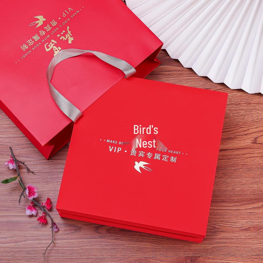 Freshly Stewed Bird's Nest Gift Box - Ready-to-Eat, 3/5/6 Bottles (75ml/100ml) - Premium Business Gift Packaging