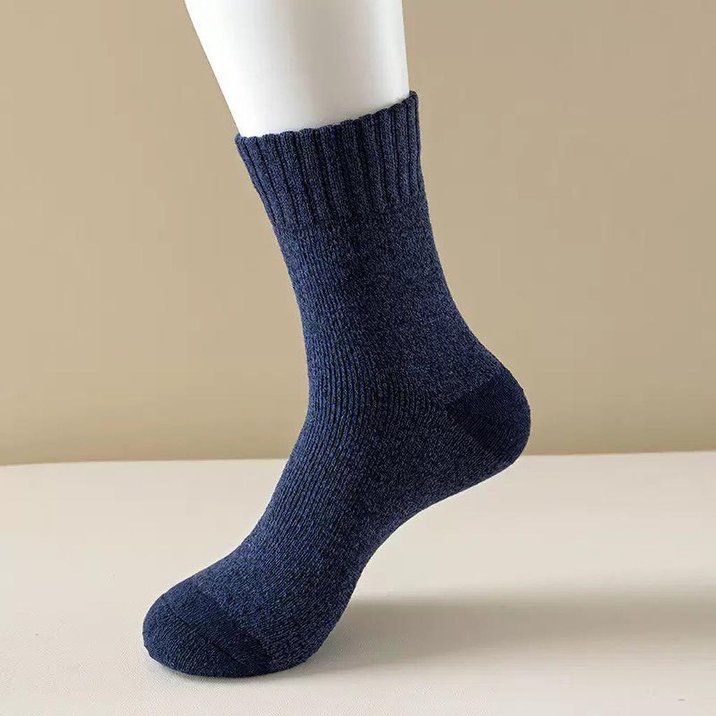 Men's Winter Mid Calf Socks Thick Warm for Cold