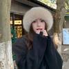 Women Autumn Winter Faux Fur Hat Sweet And Lovely Warm Hats Girls Outdoor Quality Faux Mink Fur Caps