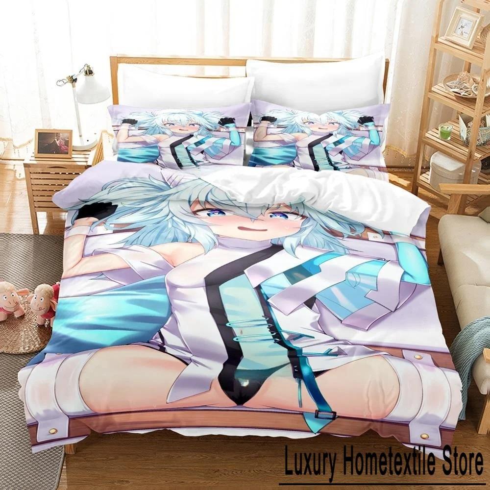 3D Printed Anime Kawaii Girls' Frontline Bedding Set Single Twin Full Queen King Size Bed Set Adult Kid Bedroom Duvet Cover Sets