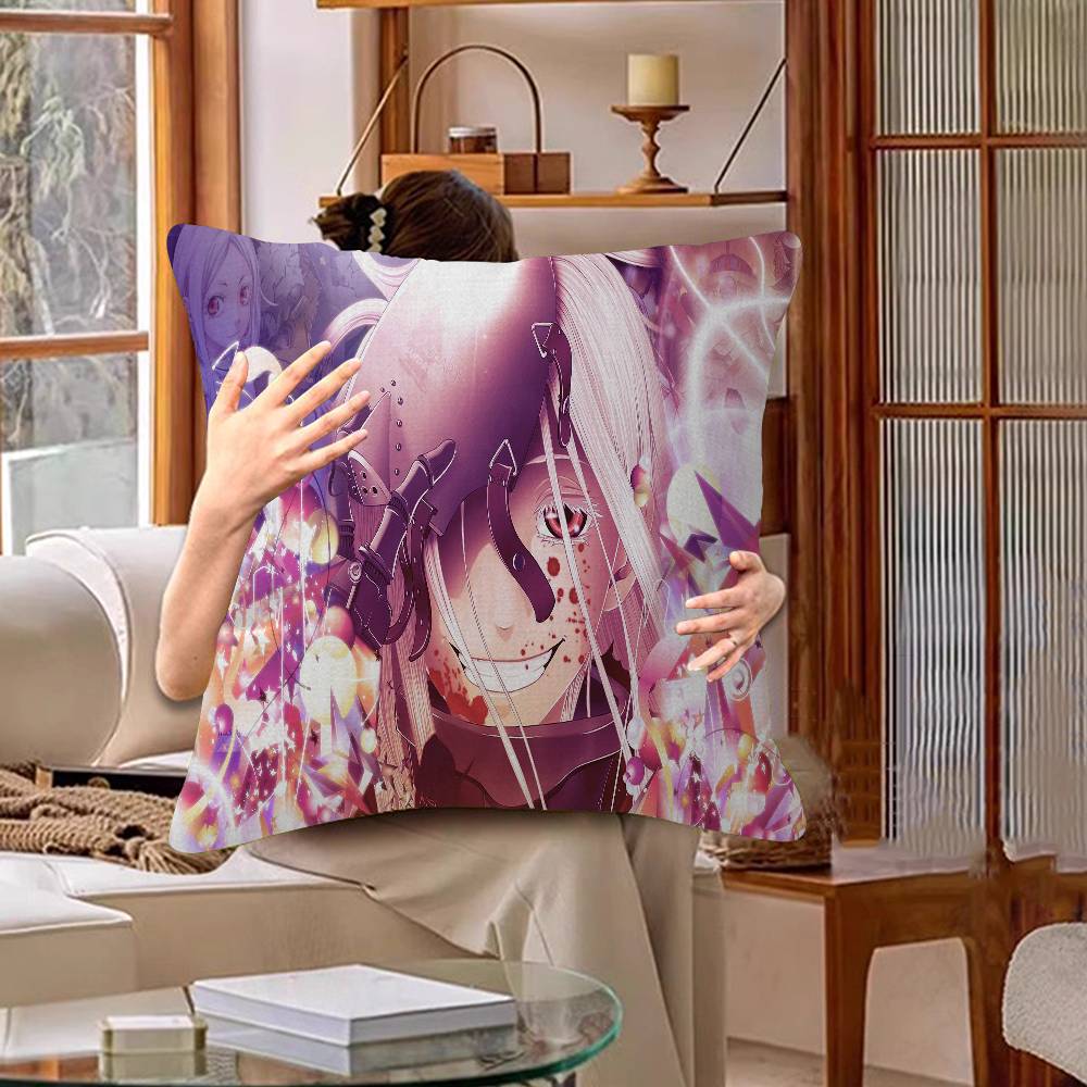 Anime D-DEADMAN W-WONDERLAND Stitch Lucky Dragon Pillow Cover Sofa Cushion Cover Home Room Decoration Children Gift
