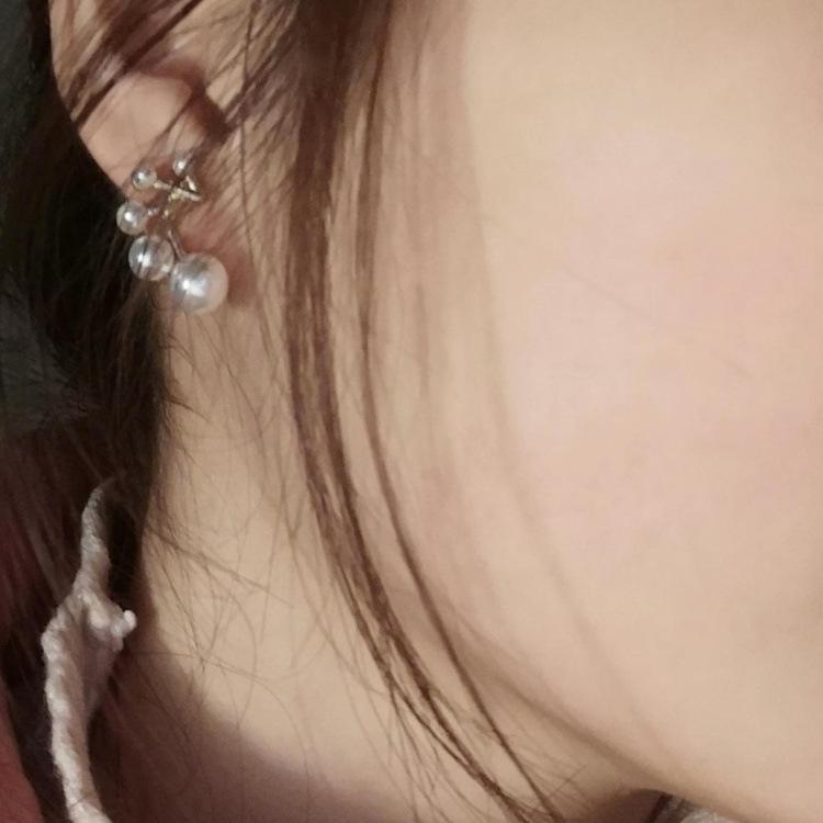 

Ретро серьги с искусственным жемчугом без проколов ушей простые серьги