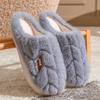 Stepping On Shit Cotton Slippers Autumn and Winter Wear 2025 Autumn and Winter New Thick-bottomed Warm and Non-slip Plush Mop