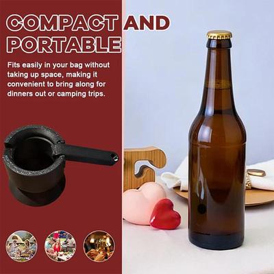Apribottiglie a Leva per Birra, Apribottiglie Pop Creativo a Spara Tappo per Diverse Bottiglie di Birra, Gadget da Cucina Divertenti