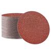 Si Cheng Xin 5-inch Flocked Round Sandpaper, 100-Pack